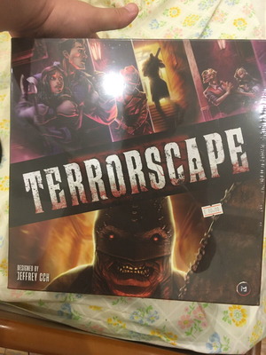 Terrorscape επιτραπέζιο παιχνίδι σφραγισμένο και άριστο