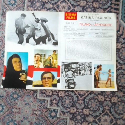 The Island of Aphrodite movie poster like new