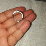 Women's silver ring in good condition