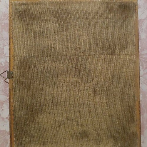 Modern painting titled ΒΑΘΥ ΚΟΥΡΑΣΜΕΝΟ ΒΛΕΜΜΑ custom order
