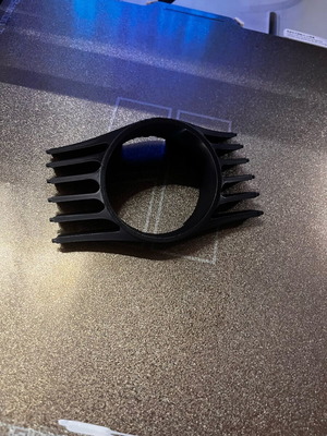E46 instrument mount 52mm for central air vent new