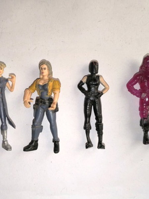 Fortnite figures used, pack of 4 pieces