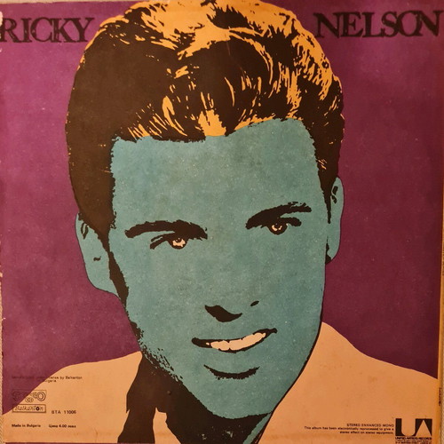 Ricky Nelson vinyl record for turntable