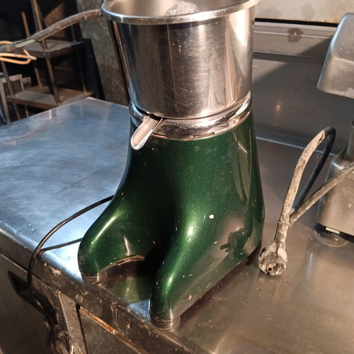 Johny Στίφτης AK/6 Met Green juicer used, stainless steel lid