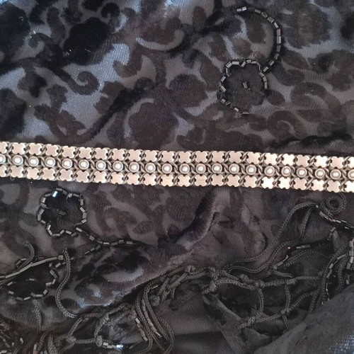 Vintage 925 Silver Bracelet with Screw Clasp, 41g, 18.5cm
