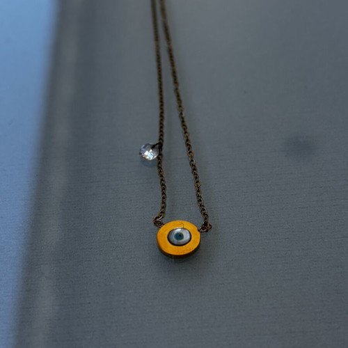 Evil Eye Necklace like new