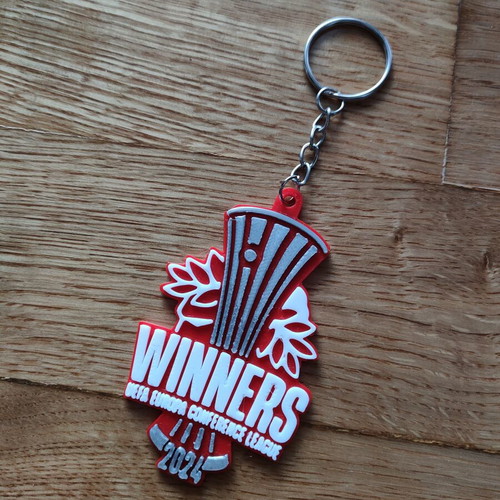 Olympiacos Winners Conference League 2024 3D Printed Keychain