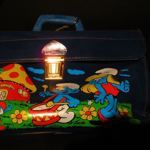 Student Bag The Smurfs New from 80s