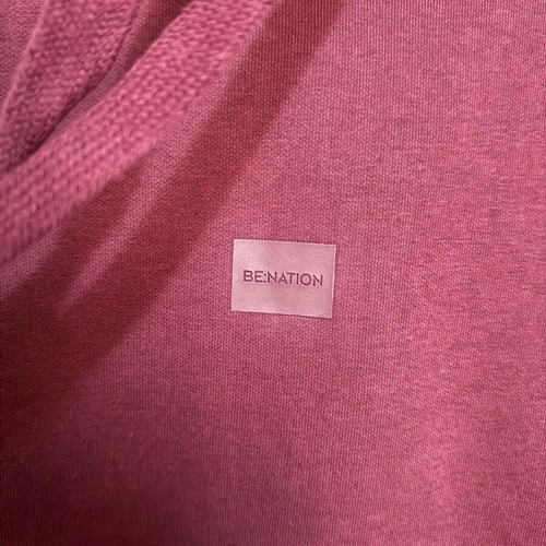 Women's sweatshirt used, burgundy, size M