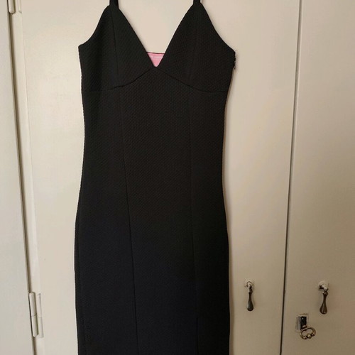 Black fitted Pink Woman dress size XS like new