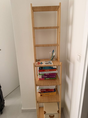 IKEA bathroom shelf unit