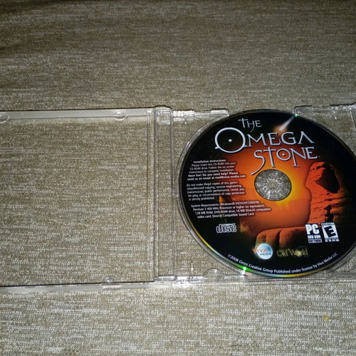 The Omega Stone PC Game like new, adventure