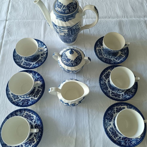 Vintage Old Country Castles coffee set 15 pieces like new