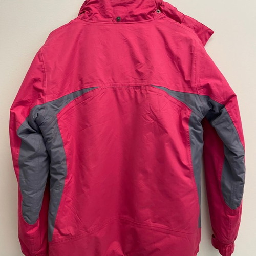 Trespass jacket M pink in excellent condition with detachable hood