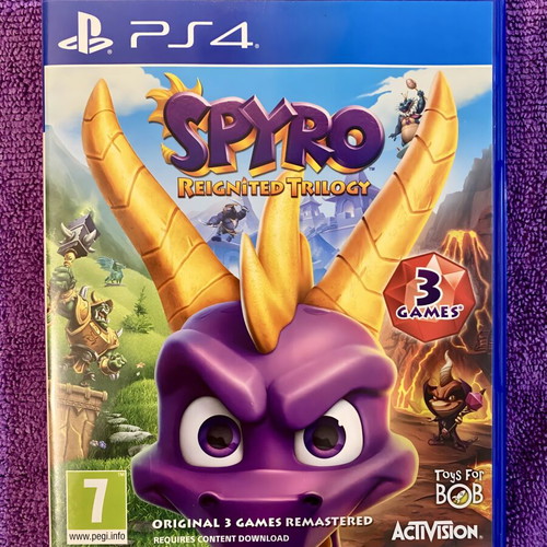 Spyro Reignited Trilogy PS4 game, adventure