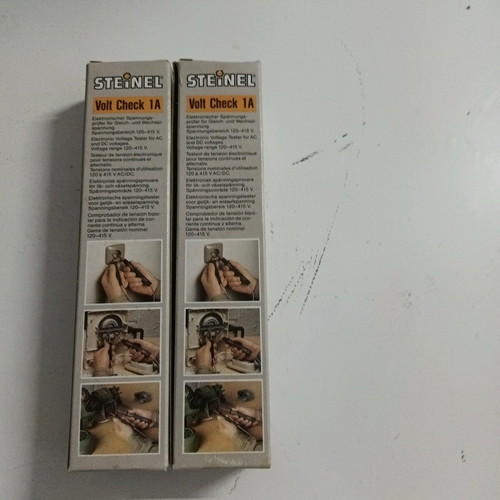 Steinel Volt Check 1Amp voltage tester new, set of 2 pieces