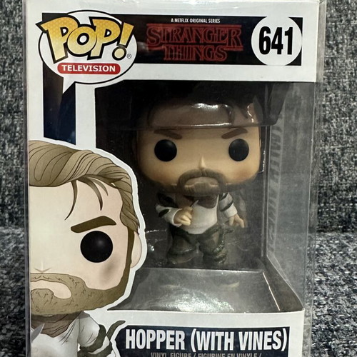 Funko Pop! Stranger Things Hopper With Vines vinyl figure new
