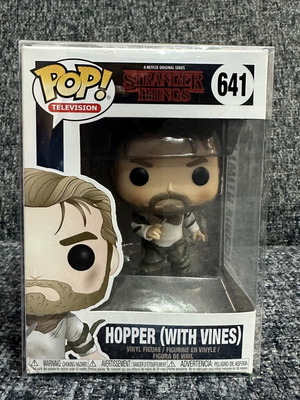 Funko Pop! Stranger Things Hopper With Vines vinyl figure new