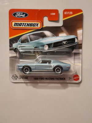 Ford Mustang 1968 Fastback καινούργιο Matchbox