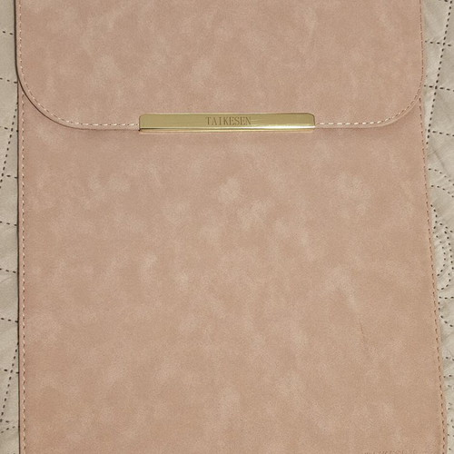 Taikesen Taigold Laptop Case 13-14" like new, pink nude