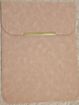 Taikesen Taigold Laptop Case 13-14" like new, pink nude