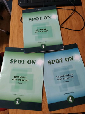 Spot On 4 test booklets used, 3 pieces