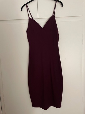 Bodycon dress Funky Buddha small, like new, dark red