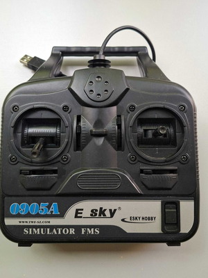 E-Sky EK2-0905A USB Controller like new for RC flight simulators