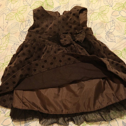 dark brown maxi dress formal Storybook Rainbow Plaid Ruffle Henley Tiered Dress 6-12 Months