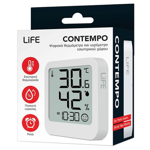 Life Thermohygrometer new for indoor and outdoor use
