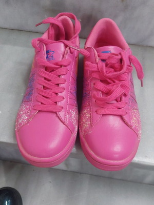 Sneakers like new, size 38, pink athletic shoes