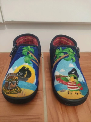Mini Max kids slippers no 27 used, blue, anatomical