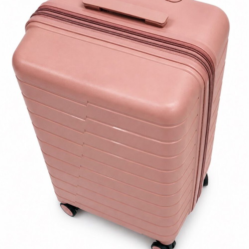 Large suitcase used 32kg pink