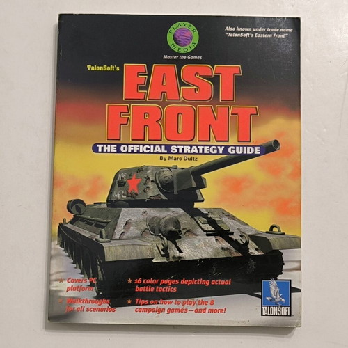 Strategy Guide - East Front like new, in English