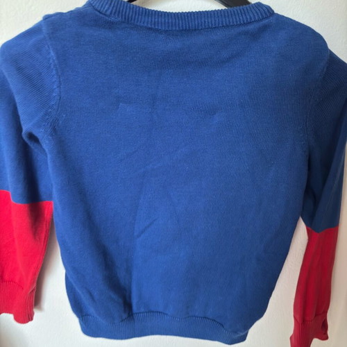 Spider-Man Sweater Lc Waikiki like new, size 4-5, blue and red
