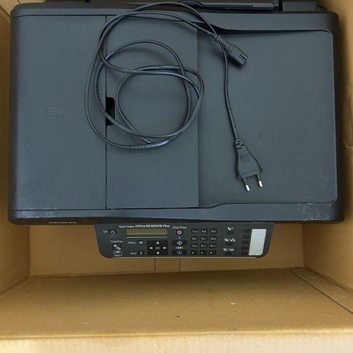Epson Stylus Office BX305FW Plus multifunction printer used with scanner and installation CD