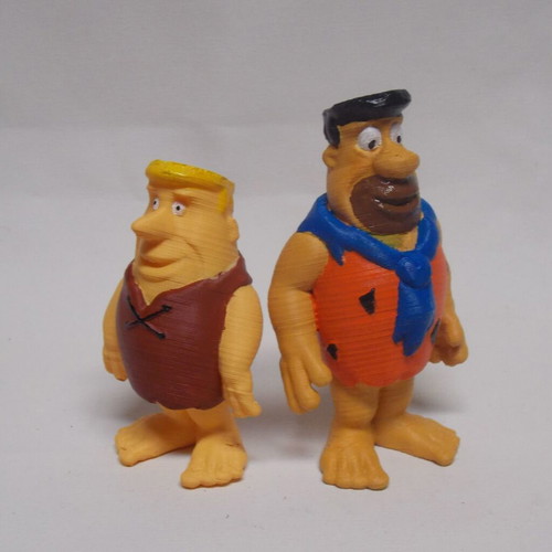 Flinstones figure like new, painted with acrylics