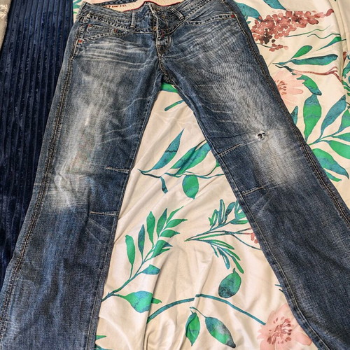 Staff Co. Denim Pants size 34 like new, blue