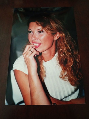 Sofia Aliberti large authentic photo 12.5x19 cm like new