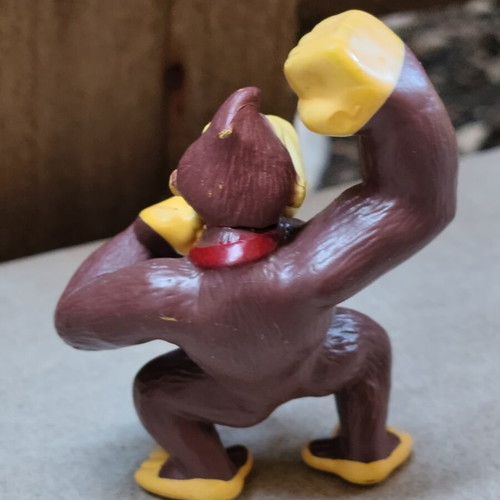 Donkey Kong collectible figure used, Super Mario Nintendo McDonald's 2017