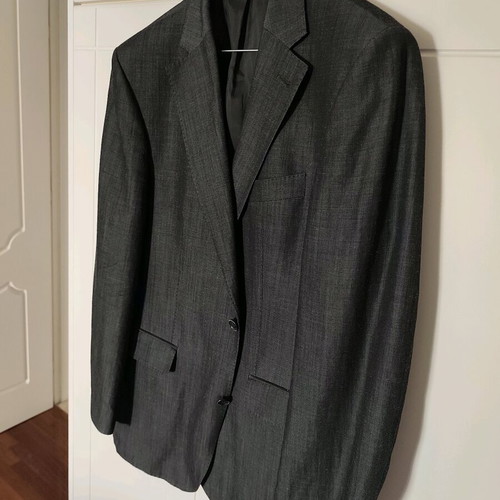 Men's jacket dark grey like new, size S