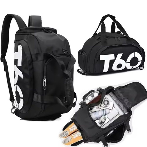 T60 Sports Bag New, Waterproof, Large Main Compartment