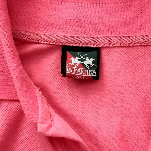 La Martina Polo Shirt men's size XL like new, pink