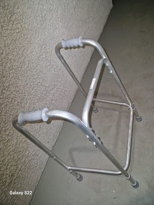 Aluminum folding walker like new