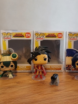 My Hero Academia Funko Pop σετ με Tsuyu, Momo Yaoyorozu και Kyoka Jiro
