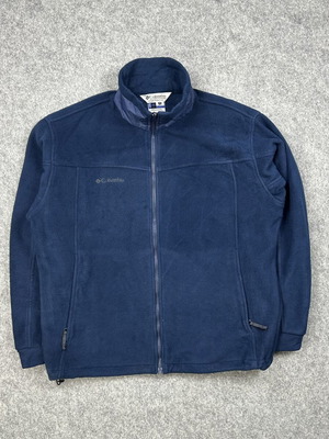 Columbia fleece ζακέτα ανδρική μέγεθος M μπλε vintage μεταχειρισμένη