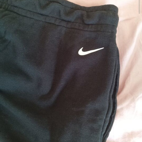 Nike women's shorts small, new, fleece fabric, black