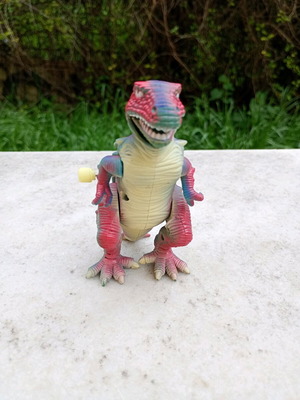 Vintage New-Ray Walking Dinosaur used, works