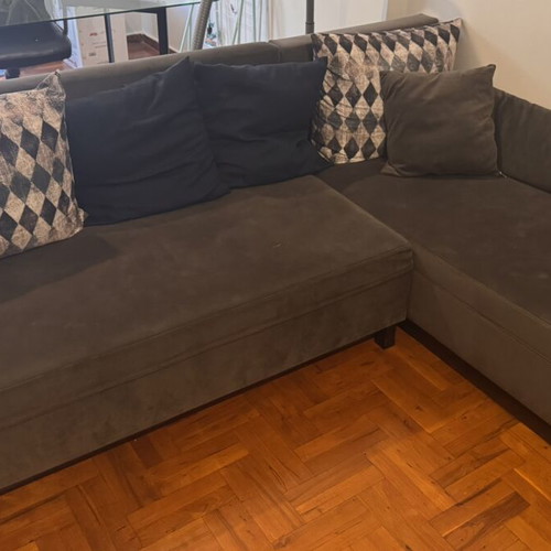 Corner sofa bed like new with storage, separable