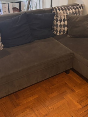 Corner sofa bed like new with storage, separable